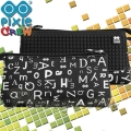 Pixie Crew Несесер с 1 цип Black Alphabet PXA-02-BLACK Pixie Crew Несесер с 1 цип Black Alphabet PXA-02-BLACK